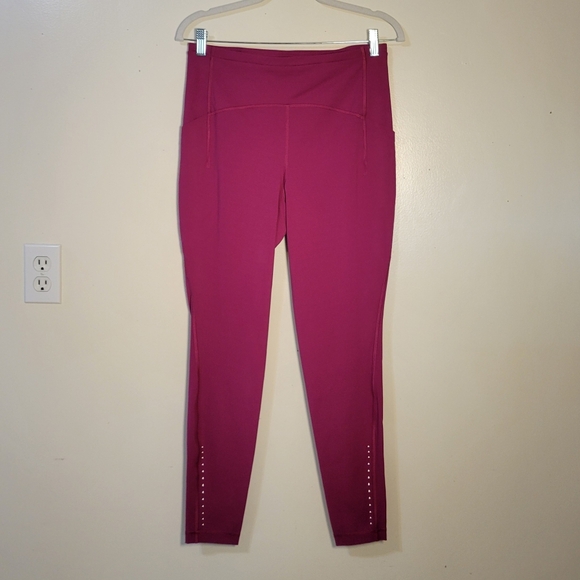 Lululemon Women's 10 Swift Speed HR Tight 28" High-Rise Fuscha Leggings - Picture 2 of 7